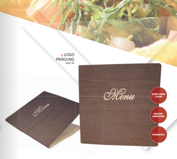 Speise- und Getränkekarte - Primi